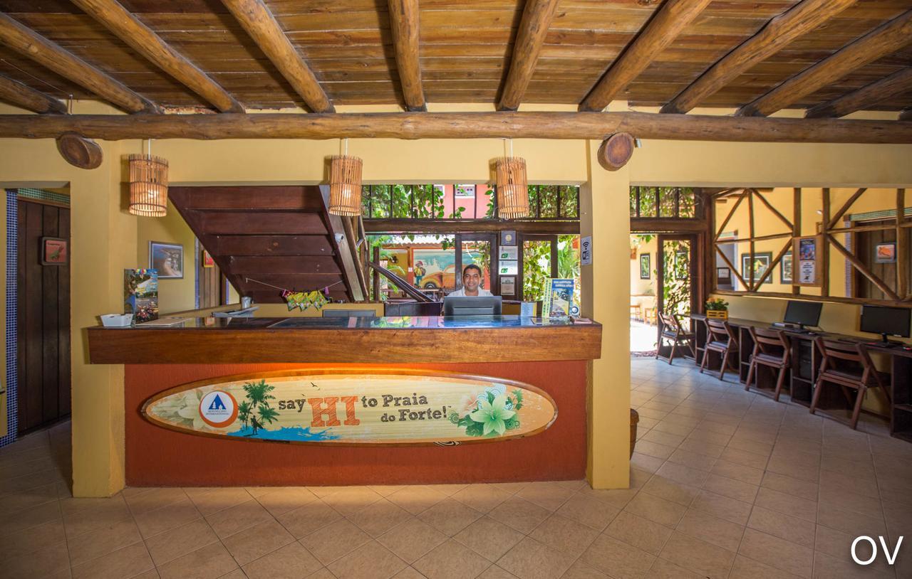 Praia Do Forte Hostel Ngoại thất bức ảnh